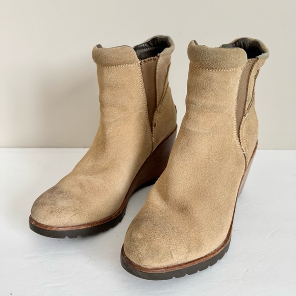Sorel After Hours Wedge Boot Suede size 8.5 - Picture 6 of 15
